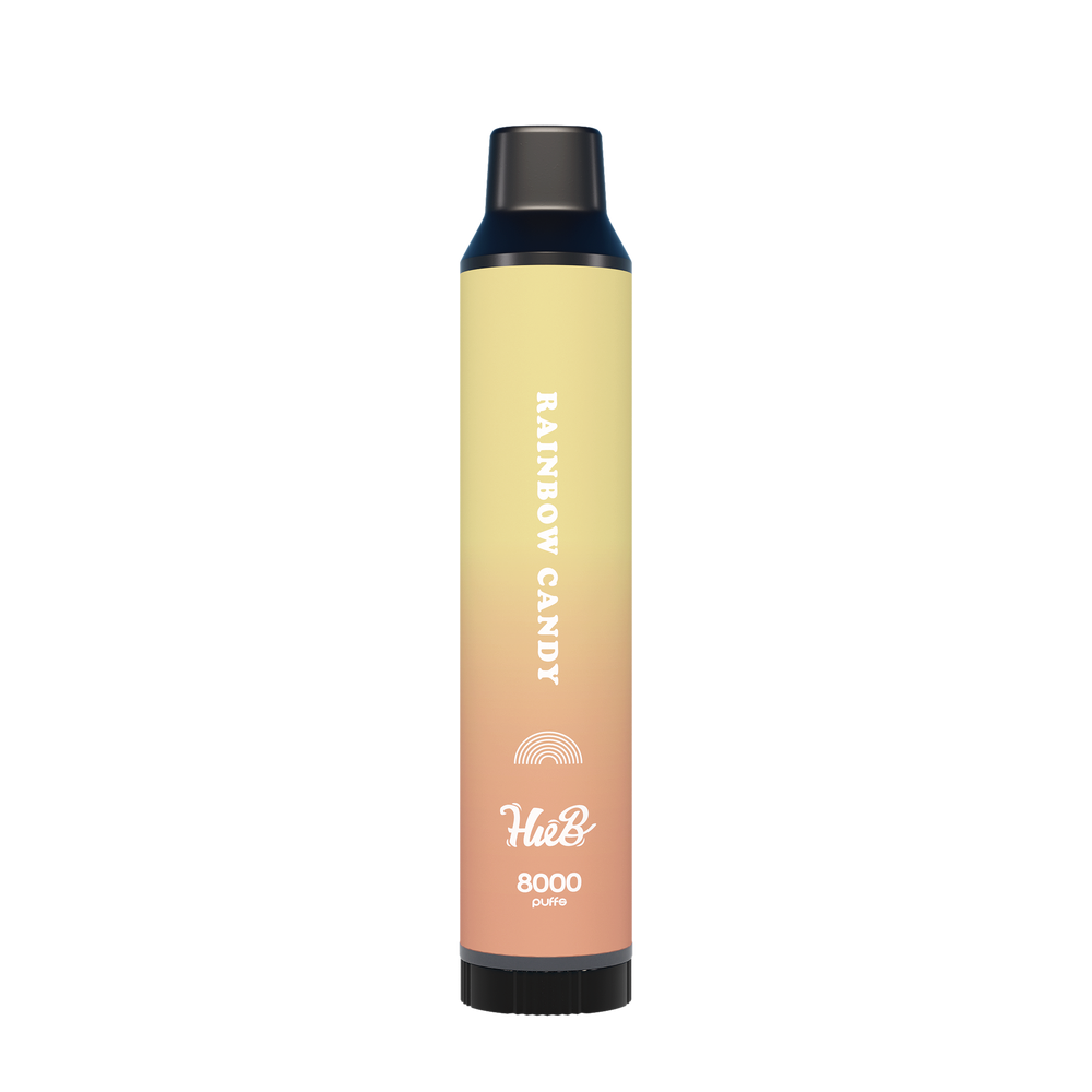 HueB 拋棄式一次性電子菸彩虹糖