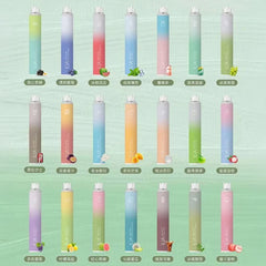 ILIA 哩亞BAR 4 一次性拋棄式電子煙｜6500口全新升級版，20多種口味選擇，水果、茶飲、飲料、薄荷應有盡有，單支裝設計，開封即用，免充電、免更換煙彈