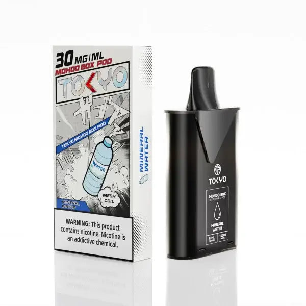 東京魔盒電子煙飲料系列煙彈，魔盒煙彈-礦泉水